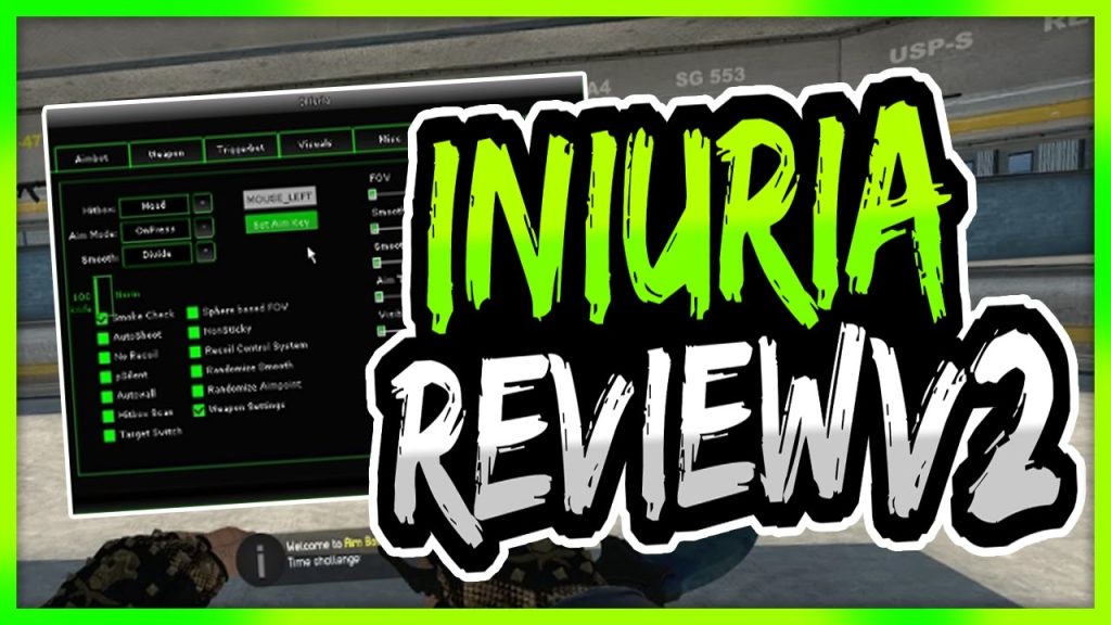 CS:GO | Iniuria Review V2 -  Aimbot/Weapons/Triggerbot/Visual/Mics | Thanks For 13000 Subscribers!!