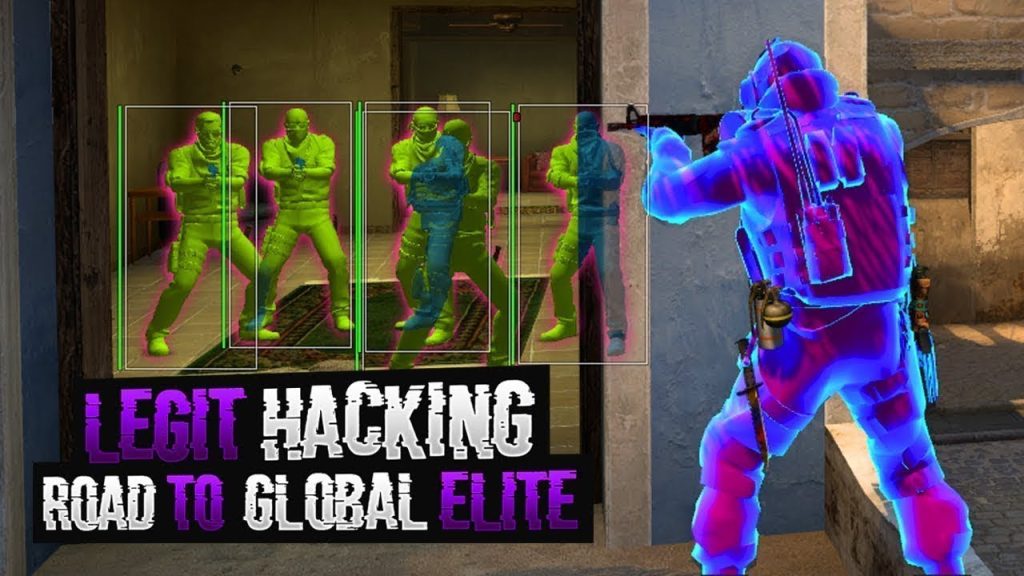 CS:GO | LEGIT Hacking - ROAD TO GLOBAL ELITE! // HE STARTED RAGE HACKING