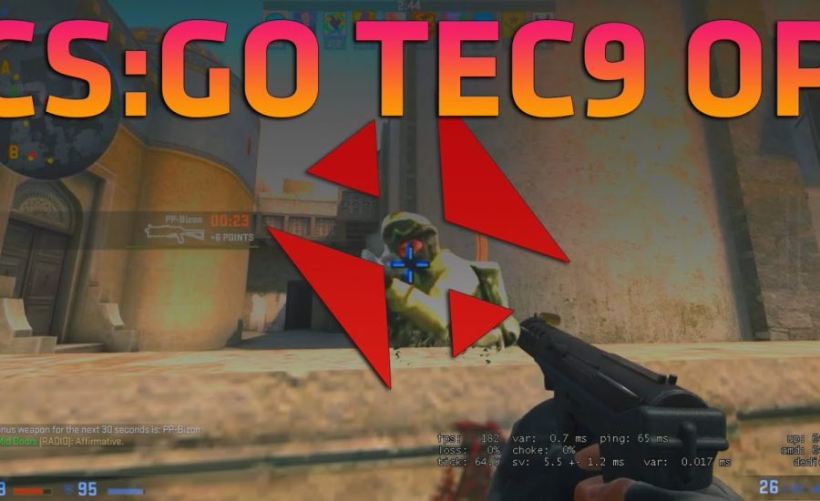 CS:GO - NEW Improved Tec9 Gameplay - LEGAL AIMBOT?!