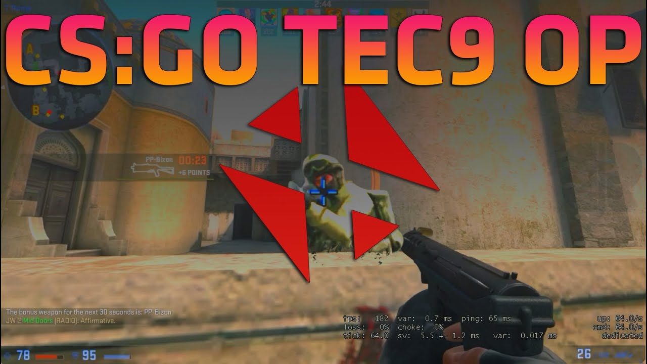 CS:GO - NEW Improved Tec9 Gameplay - LEGAL AIMBOT?!