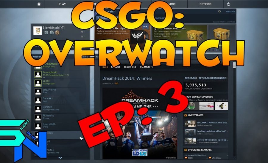 CSGO: Overwatch - Difficult decision; Hacker or legit?: Episode 3