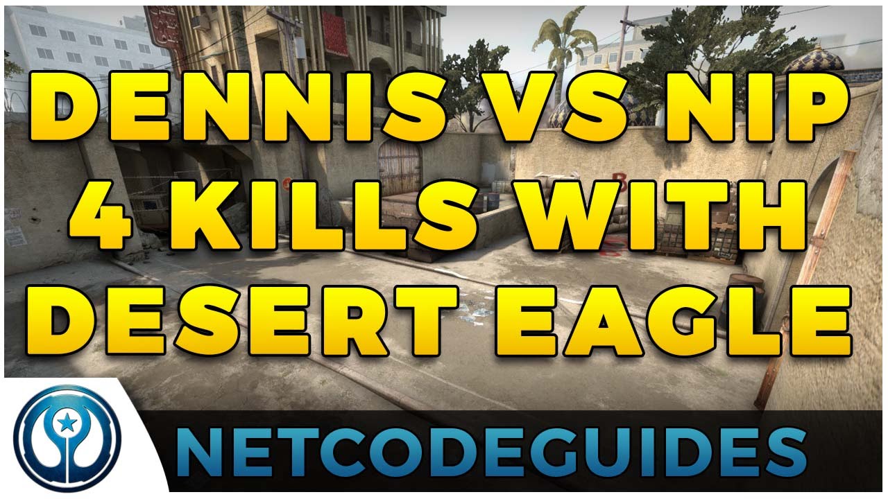 CS:GO - [Pro Clip] Dennis vs NiP 4K 1Deags