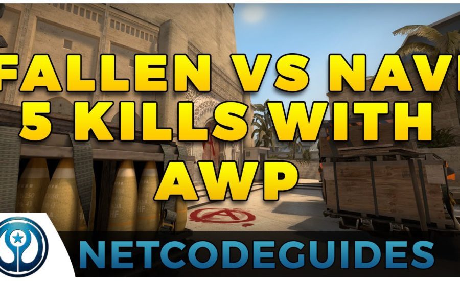 CS:GO - [Pro Clip] Fallen vs Navi 1 Versus 3 Ace