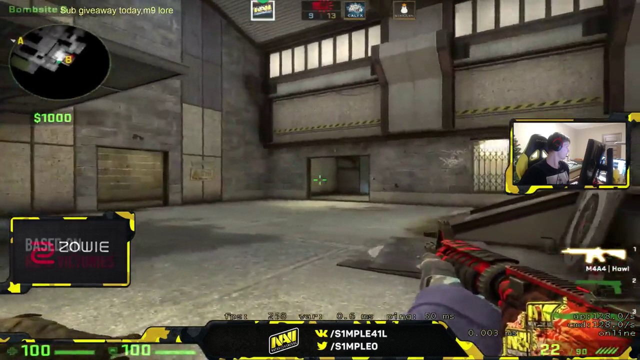 CSGO - S1MPLE EZ CLUTCH