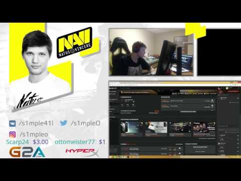 CSGO - S1MPLE WHAT SHOULD I EAT??