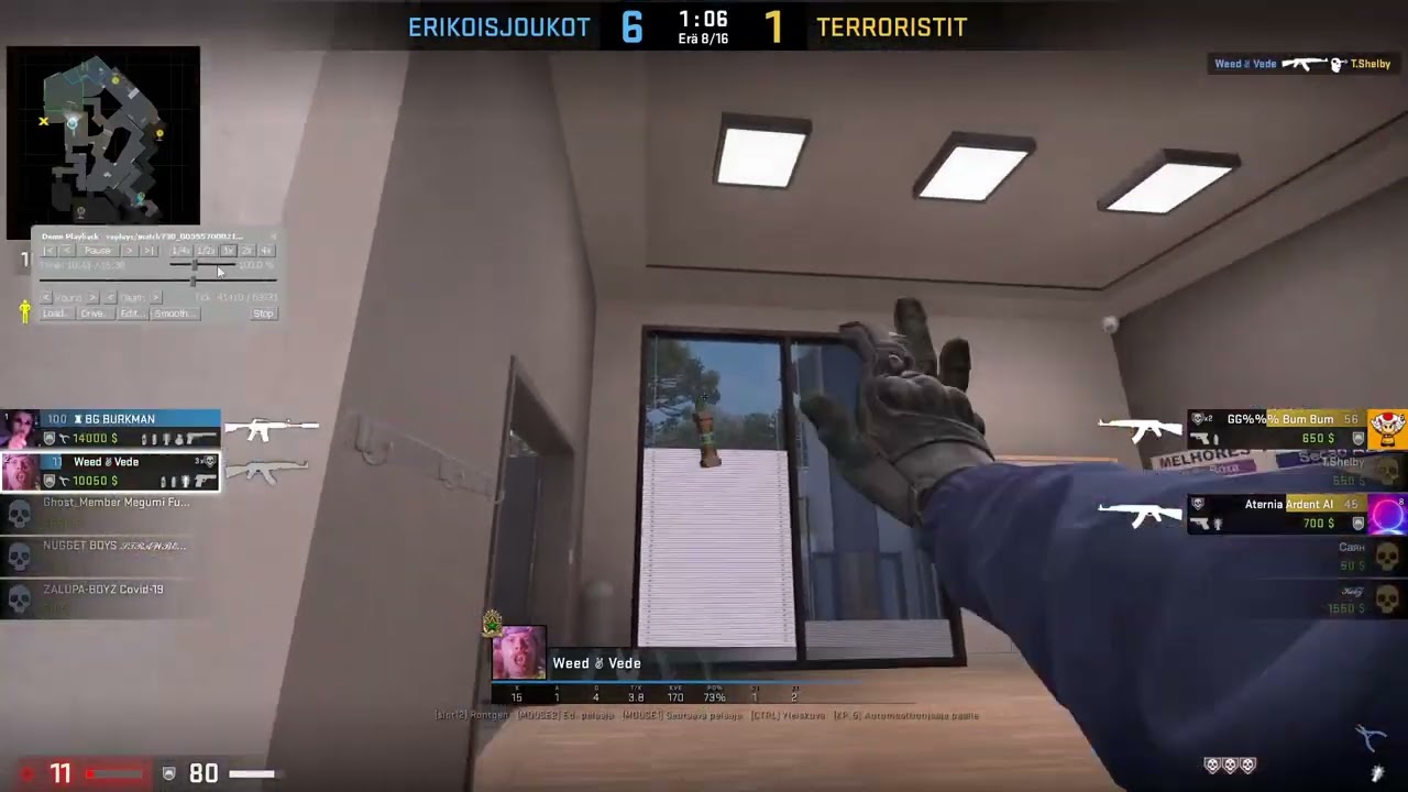 CSGO Scout headshot that got me reported once again :D