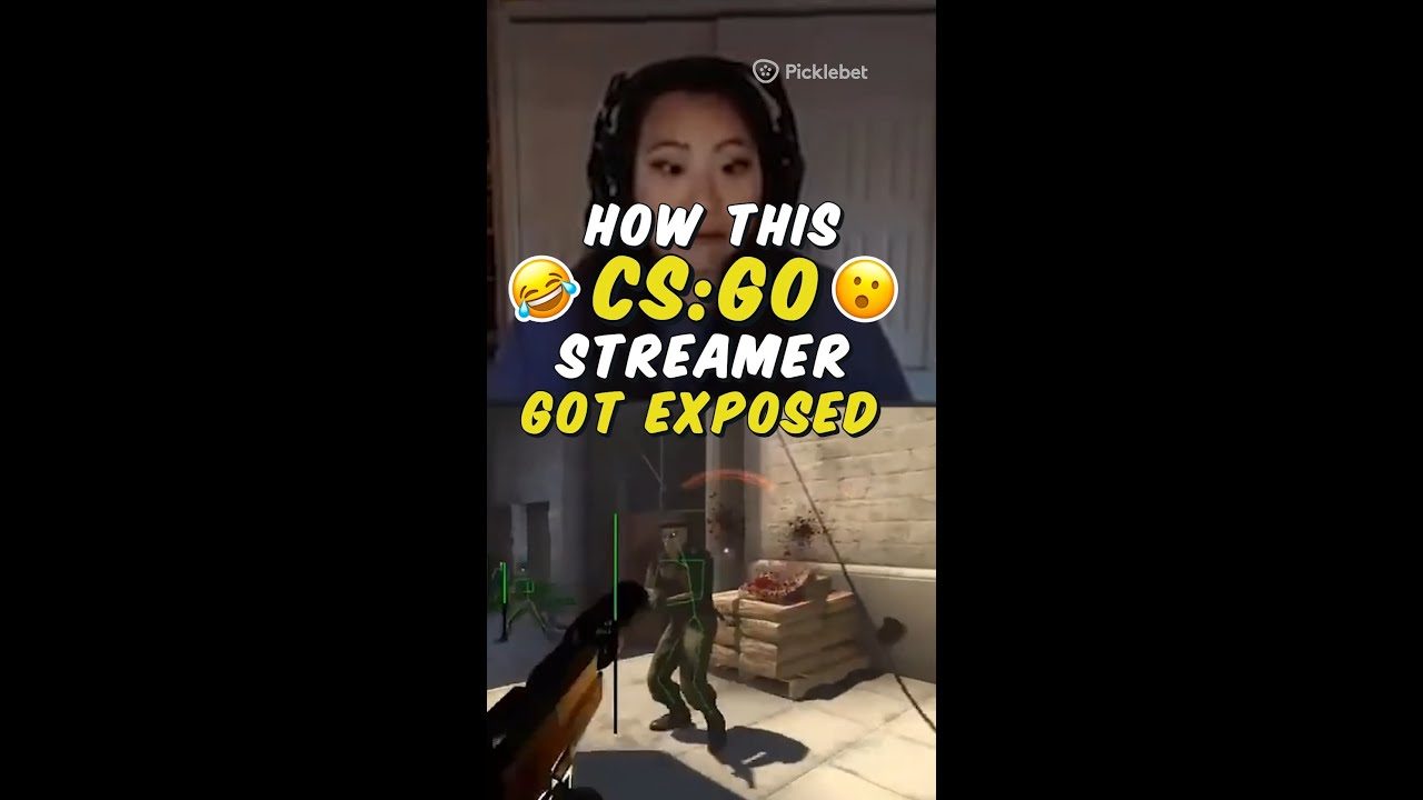 CS:GO Streamer caught HACKING live! #shorts