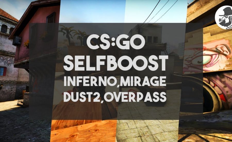 CS:GO [Tips] - Self Boost's Helpful spots.Inferno,Dust2,Mirage,Overpass - 2015