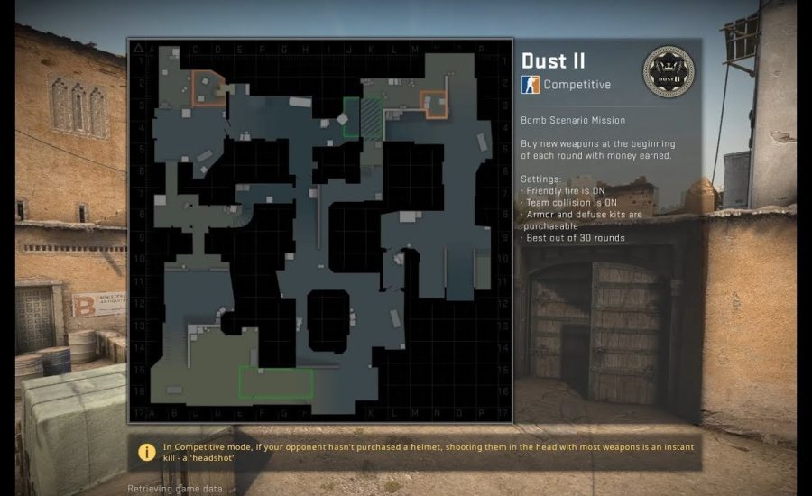 CS:GO Wall hack - Dust 2