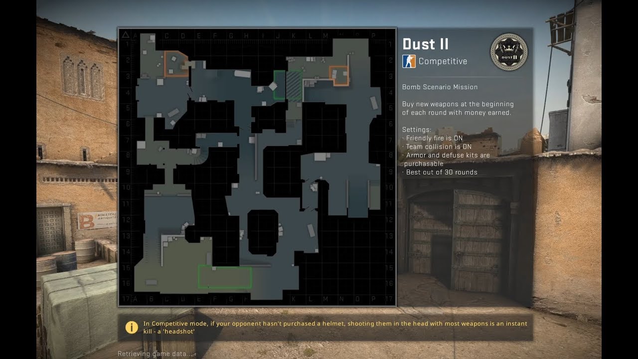CS:GO Wall hack - Dust 2