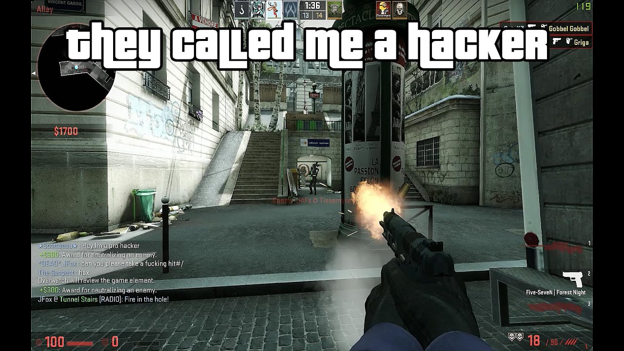 CS:GO: they called me a hacker