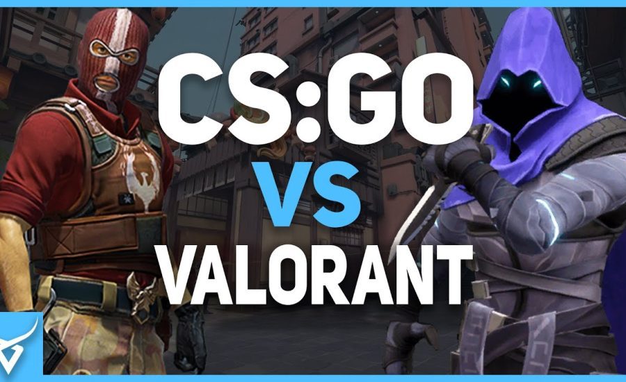 CSGO vs Valorant (Full Gameplay Comparison)