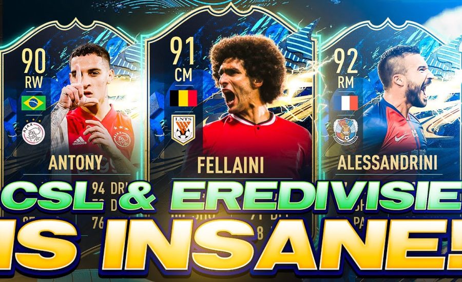 CSL & EREDIVISIE TOTS IS INSANE! GUARANTEED SBCS COMING TODAY? FIFA 21 Ultimate Team