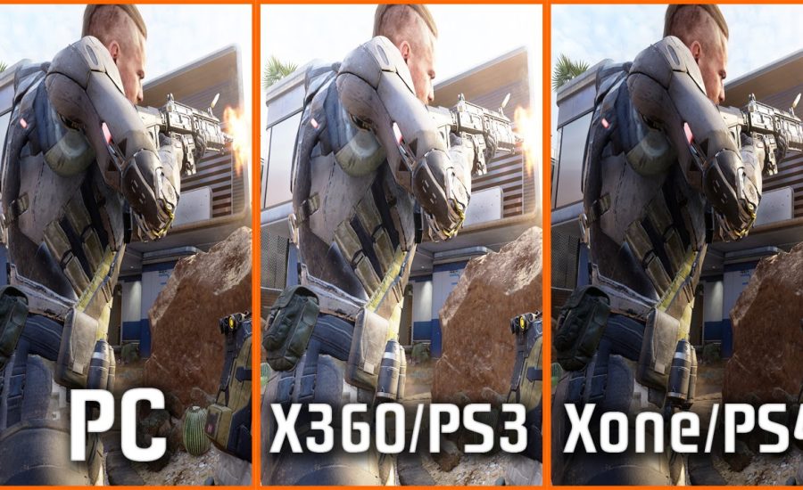 Call of Duty Black Ops 3: PC vs Xbox 360/PS3 vs Xbox ONE/PS4 (Graphics Comparison)