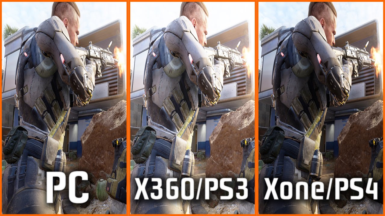 Call of Duty Black Ops 3: PC vs Xbox 360/PS3 vs Xbox ONE/PS4 (Graphics Comparison)