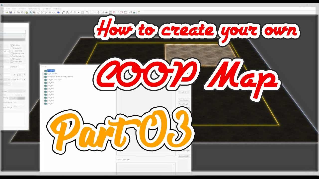 C&C Zero Hour - Your own COOP Map -  Part 03 - Civilian AI