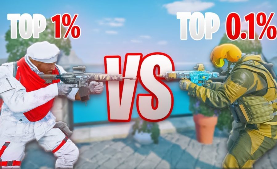 Can a TOP 1% Player Beat a TOP 0.01% Player In Rainbow Six Siege?