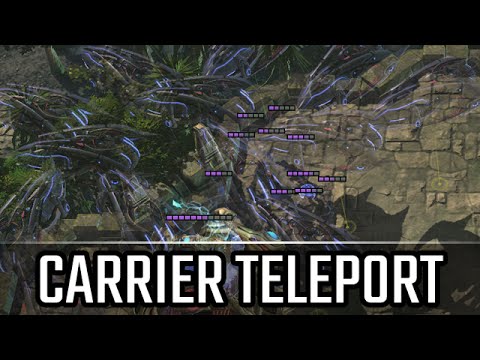 Carrier teleport l StarCraft 2: Legacy of the Void Ladder l Crank