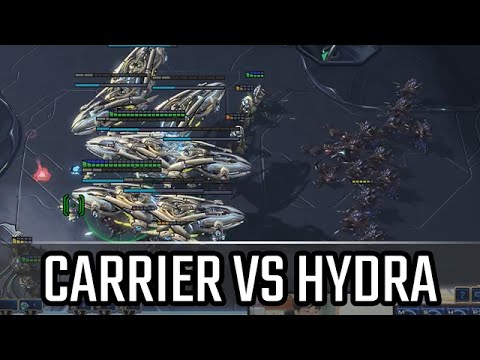 Carrier vs Hydra l StarCraft 2: Legacy of the Void Ladder l Crank