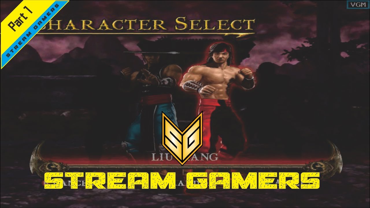 Character Select Liu Kang Singgle Player Mortal Kombat Shaolin Monks Journey Part 1