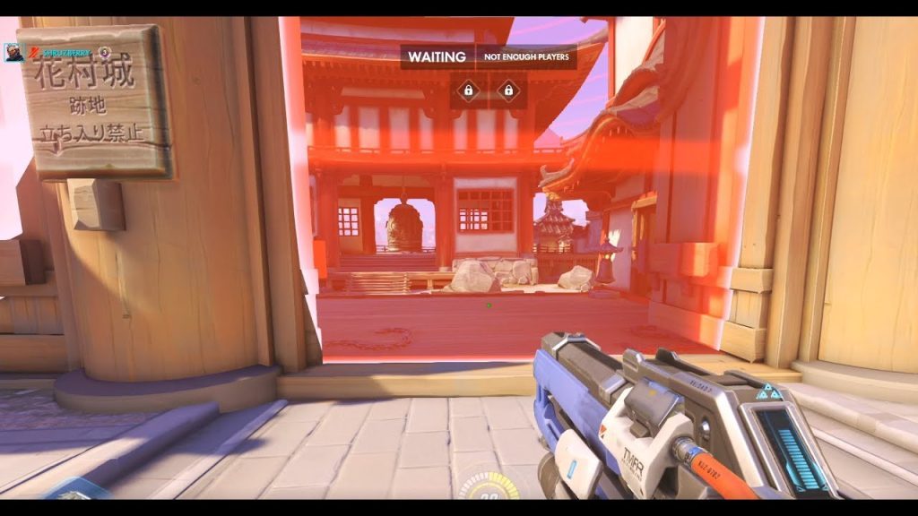 Code for Impassable barriers in the Overwatch Workshop