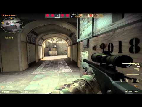 Counter Strike : Global Offensive Beta 1v5 ACE w_ Live Commentary (all AWP) - CSOffensive