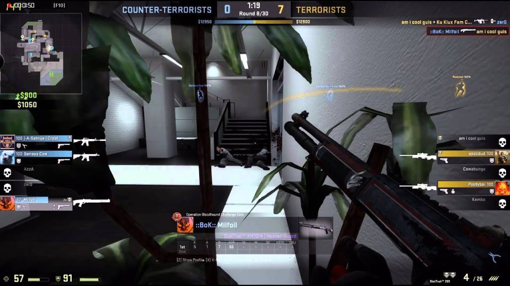Counter Strike: Global Offensive - Competitive Games Agency (gold nova lobby) 23/6/15