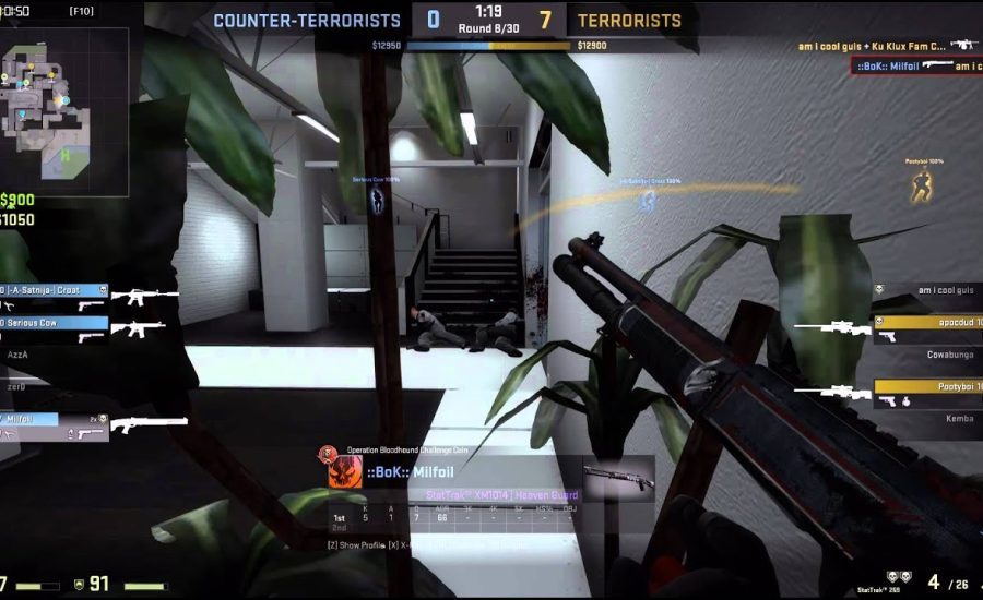 Counter Strike: Global Offensive - Competitive Games Agency (gold nova lobby) 23/6/15