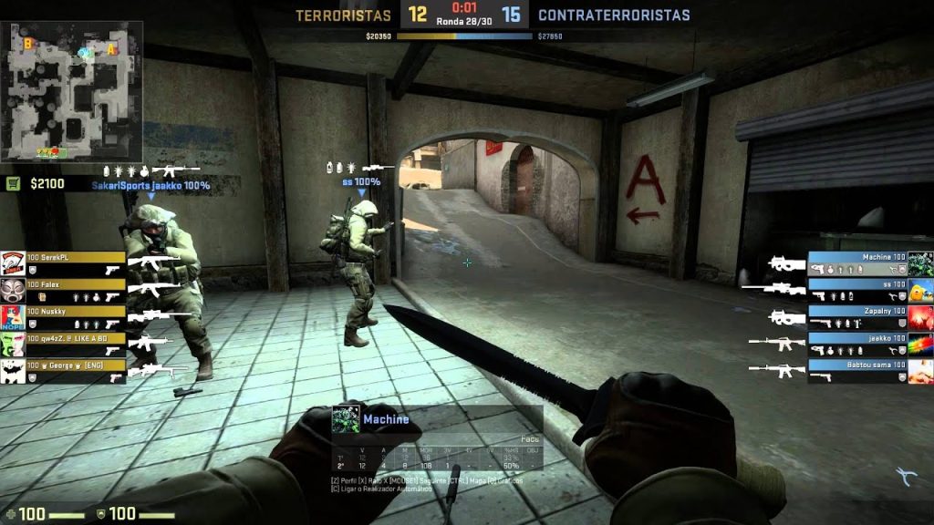 Counter-Strike Global Offensive Smurf ACC Trolling and win the Game