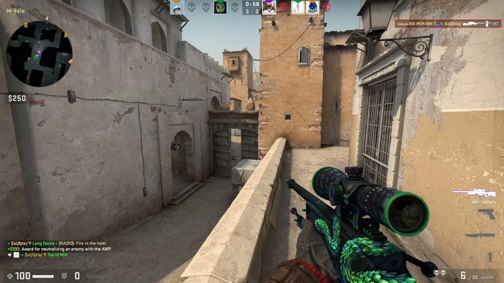 Counter strike  Global Offensive - awp lovely clutch