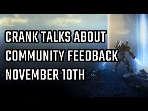 Crank talks about Community feedback Nov 10th l StarCraft 2: Legacy of the Void l Crank