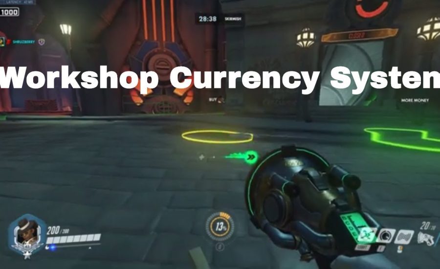 Creating a Shop in the Overwatch Workshop