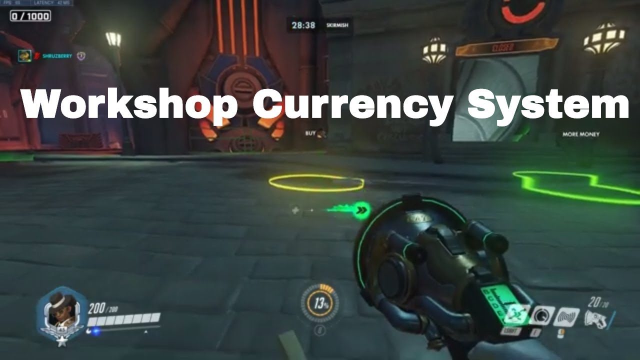 Creating a Shop in the Overwatch Workshop