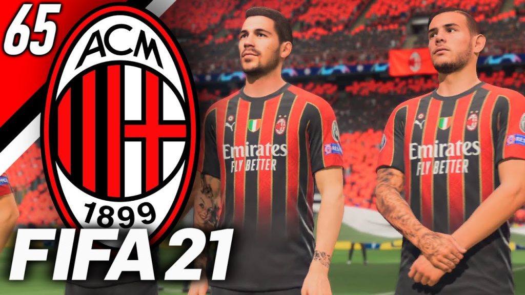 DERBY CHAMPIONS LEAGUE QUARTER-FINALS!! FIFA 21 AC MILAN CAREER MODE #65