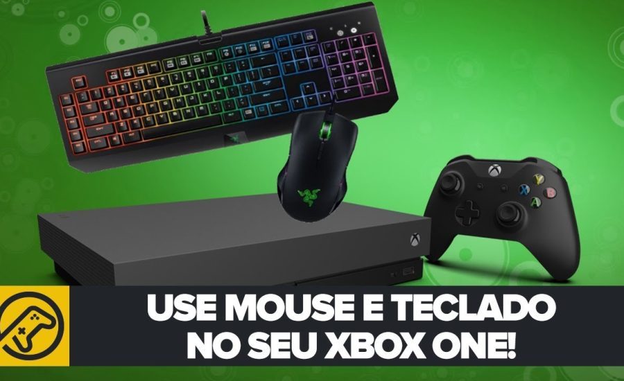 DICA: USE MOUSE E TECLADO NO XBOX ONE!