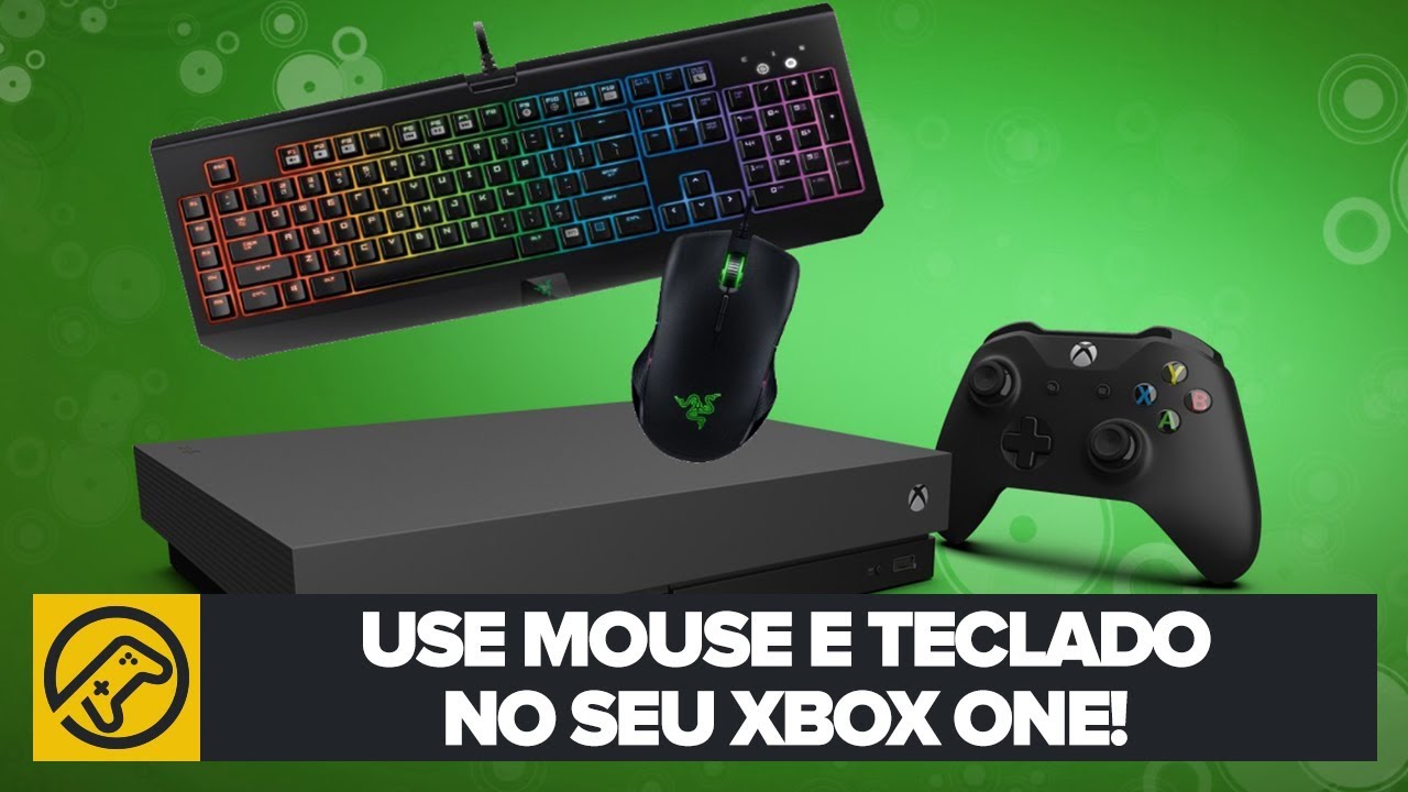 DICA: USE MOUSE E TECLADO NO XBOX ONE!