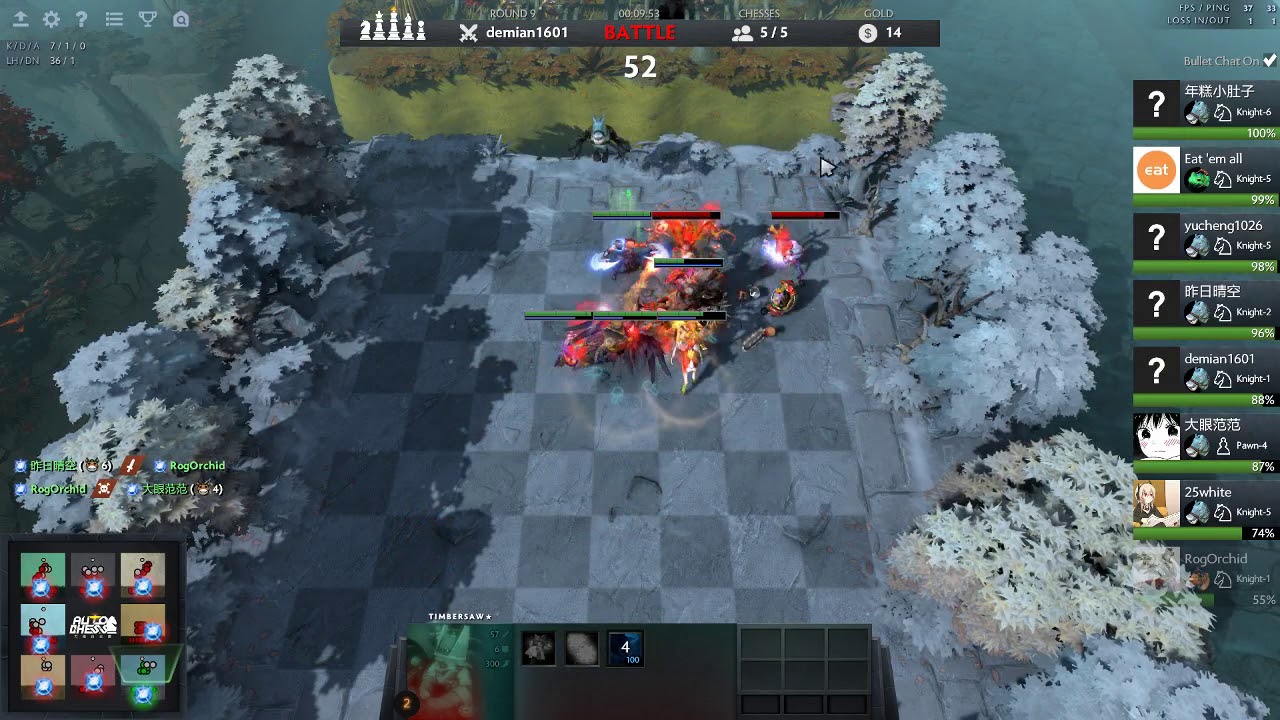 DOTA CHESS/ DOTA 2