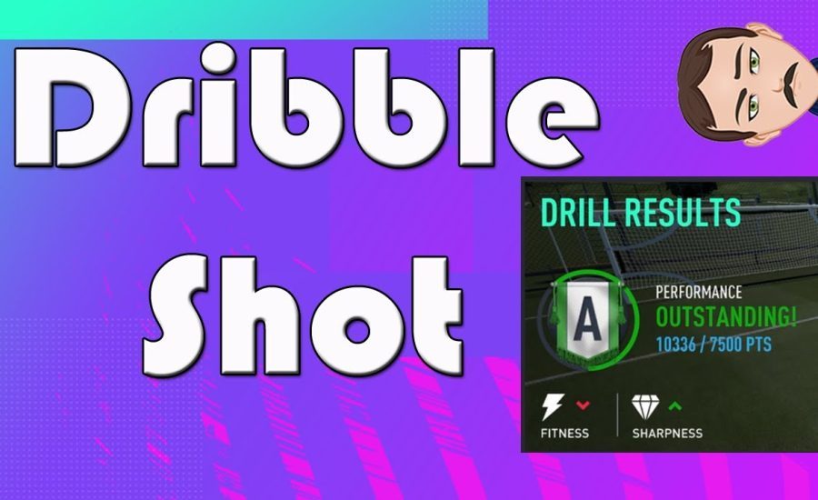DRIBBLE SHOT - FIFA 21 How to Get an "A" Rating in Training