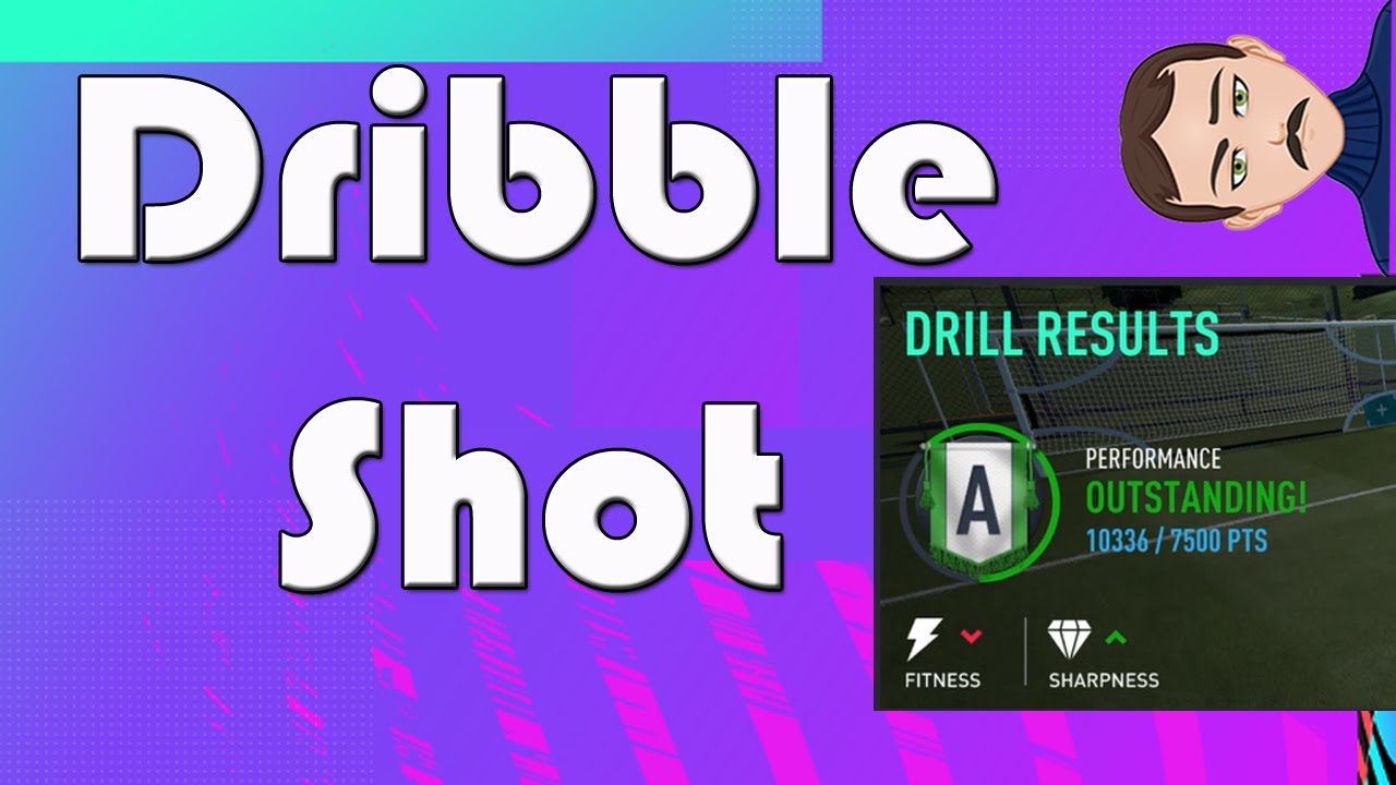 DRIBBLE SHOT - FIFA 21 How to Get an "A" Rating in Training