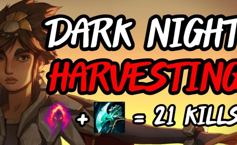 Dark Night Harvesting - 21 kills mayhem - S11 Taliyah Guide - Best Builds & Runes League of Legends