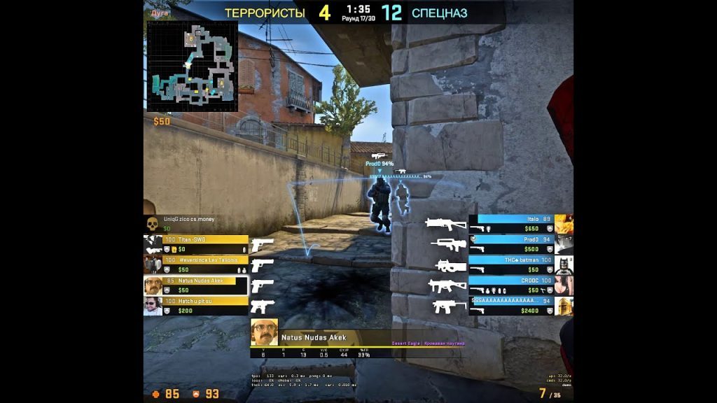 Deagle onetap 1 vs 2 | Counter strike  Global Offensive