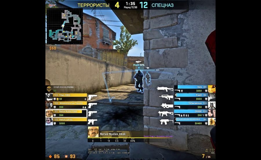 Deagle onetap 1 vs 2 | Counter strike  Global Offensive