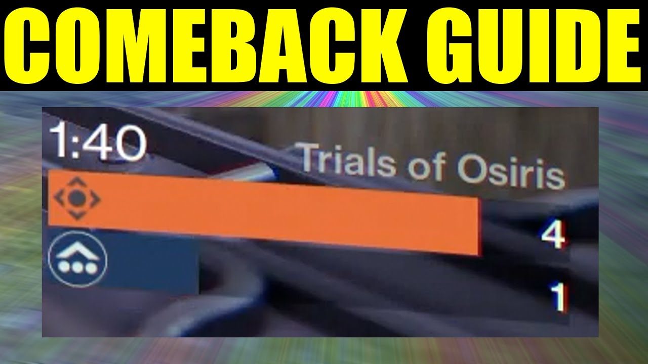 Destiny: HOW TO CLUTCH GAMES In Trials Of Osiris (Destiny Tips & tricks)