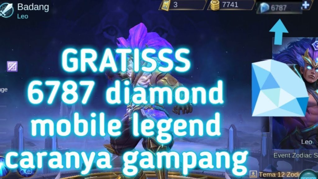 Diamond hack mobile legend terbaru work