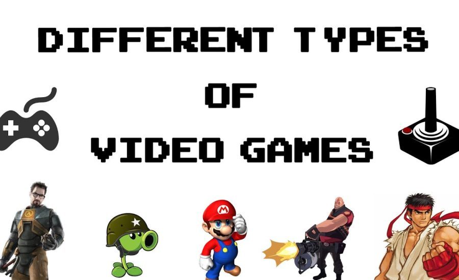 Different types of Video games