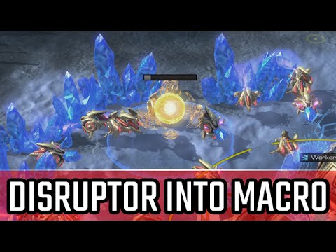 Disruptor into macro PvP l StarCraft 2: Legacy of the Void Ladder l Crank