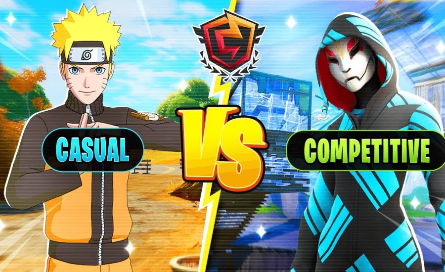 Do You Know The 6 MAIN DIFFERENCES Between COMPETITIVE And CASUAL Fortnite?