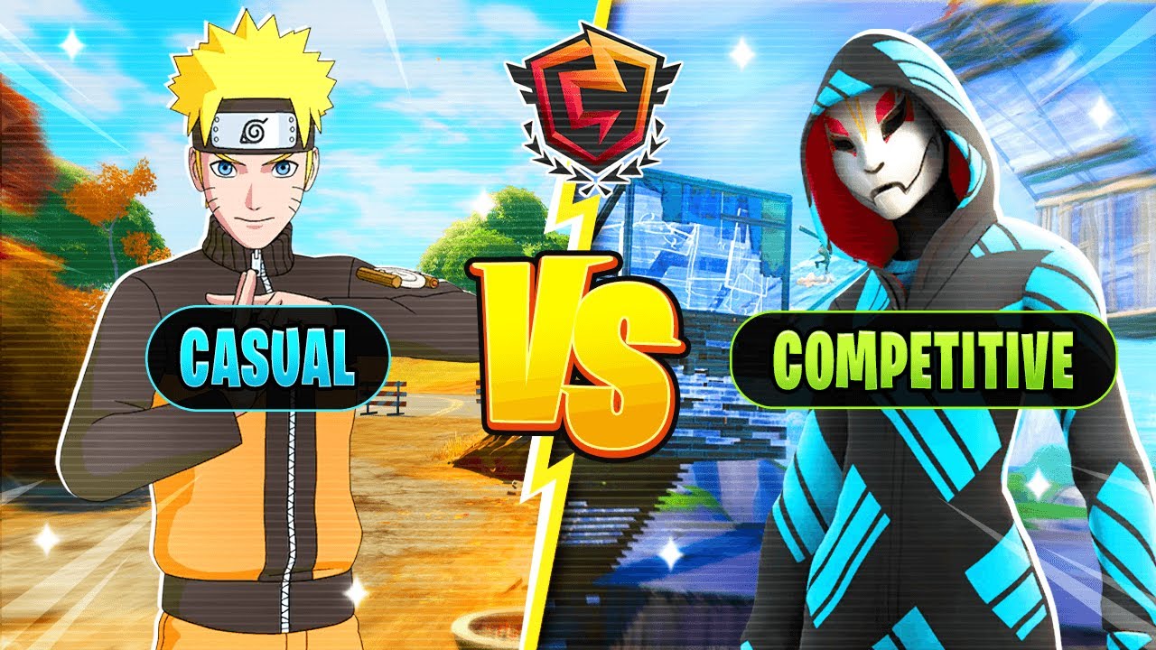 Do You Know The 6 MAIN DIFFERENCES Between COMPETITIVE And CASUAL Fortnite?