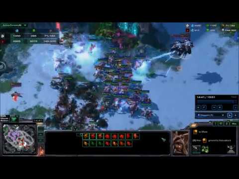 Dont take the fight in the storm -Starcraft 2 PvZ