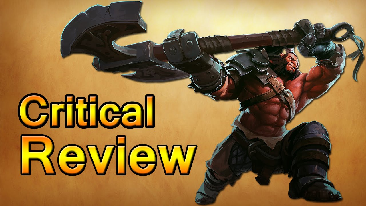 Dota 2 - A Critical Look #1 - Axe